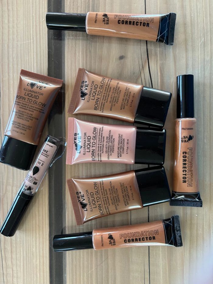 lot de maquillage neuf