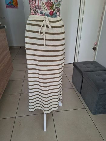 Jupe longue rayé