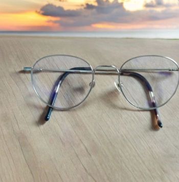 Lunettes de vue métal dorée