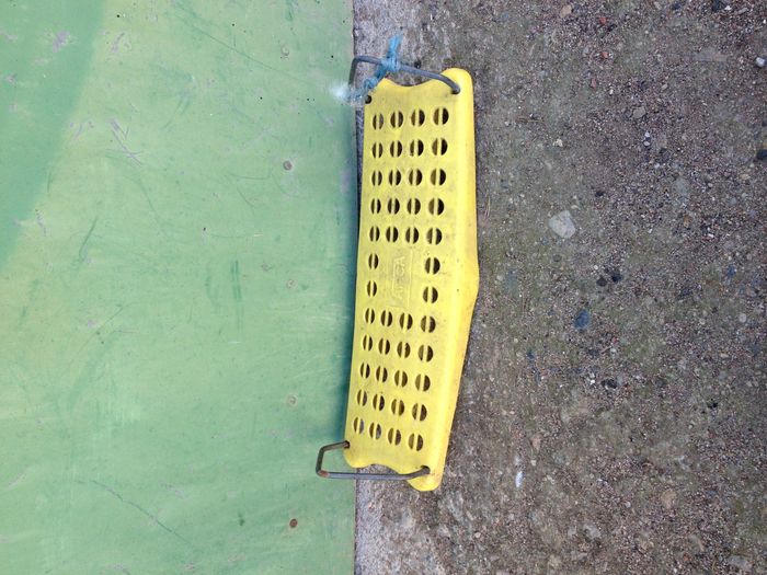 Accessoire de portique siège en plastique jaune pour balançoire enfant - photo numéro 2