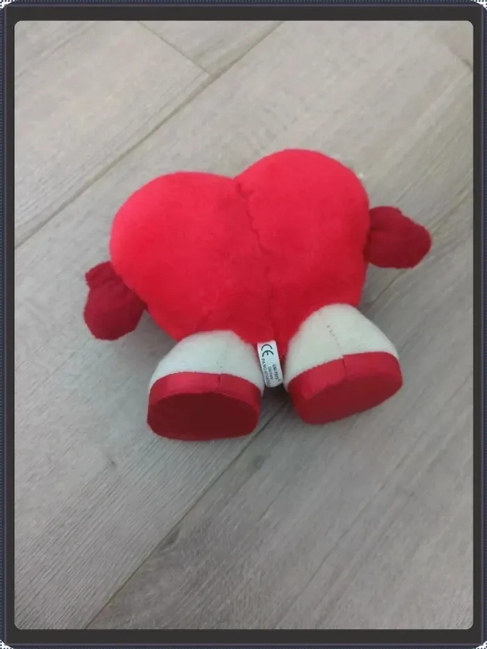 Petite peluche coeur - photo numéro 2