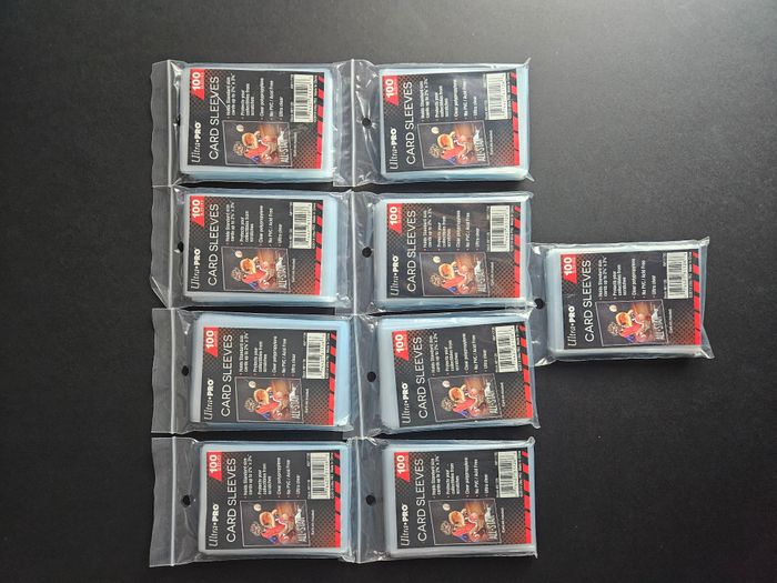 Ultra Pro - 900 Sleeve 100 - Protèges cartes souples transparents