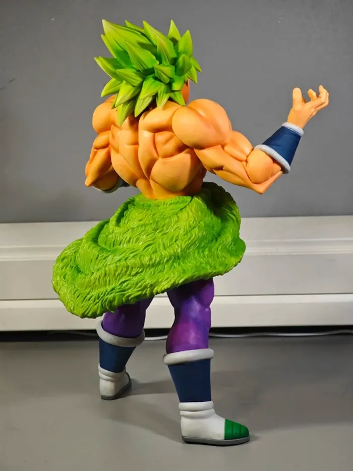 Figurine Dragon Ball Super : Broly SSJ 33cm Bandai King Clustar Ichibankuji avec boite - photo numéro 6