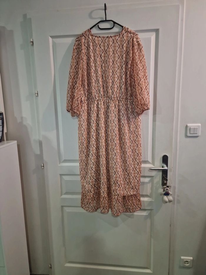 🍑 Robe abricot Zeeman – neuve, taille 48 - photo numéro 2
