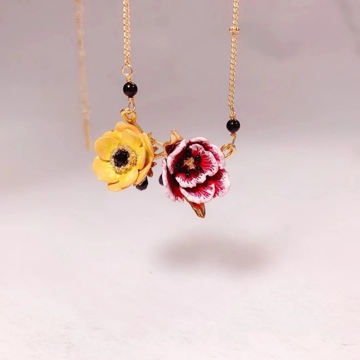 Collier tulipes - photo numéro 2