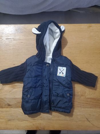 Veste zippée 3 mois Kitchoun