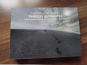 L'agenda calendrier Paroles altruistes 2022