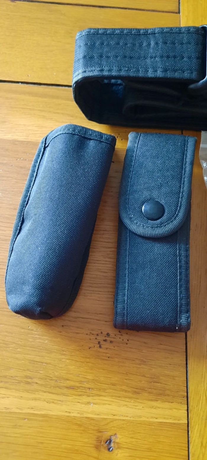 ceinturon d'intervention + porte-accessoires - Noir - TOE - photo numéro 2