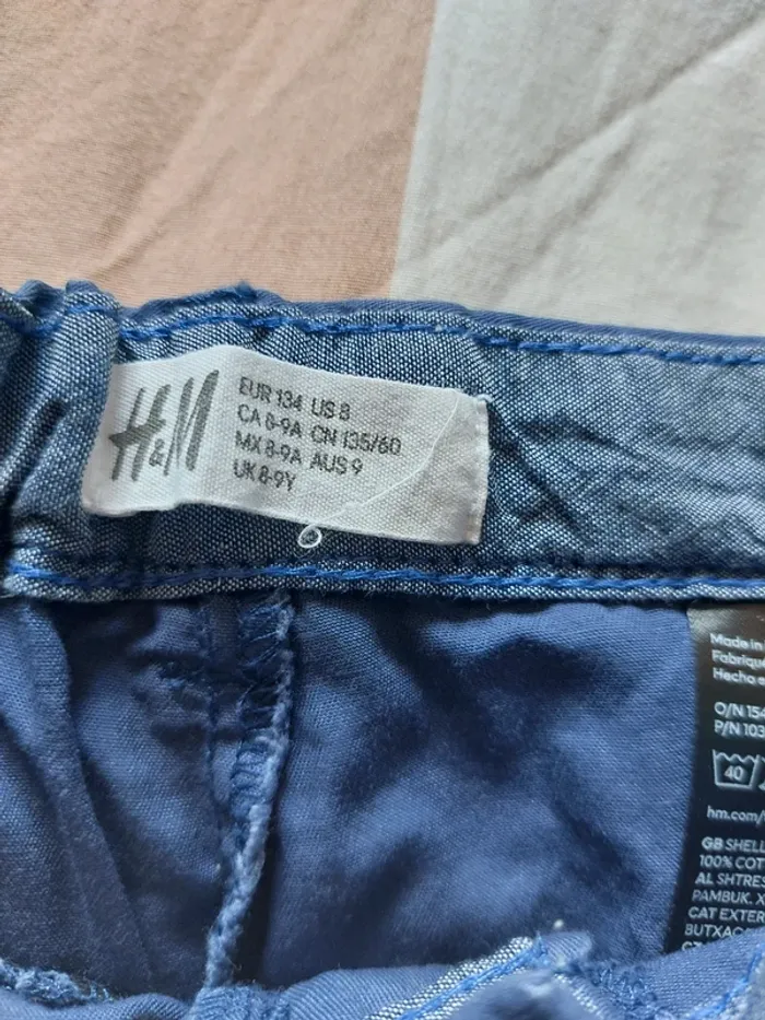 Short chino bleu 134cm - photo numéro 3