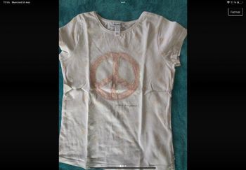 tee shirt tee-shirt okaidi 8 ans tbe