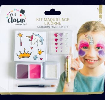 Kit maquillage licorne 
