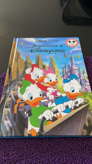 Livre Disney aventures à Disney mans
