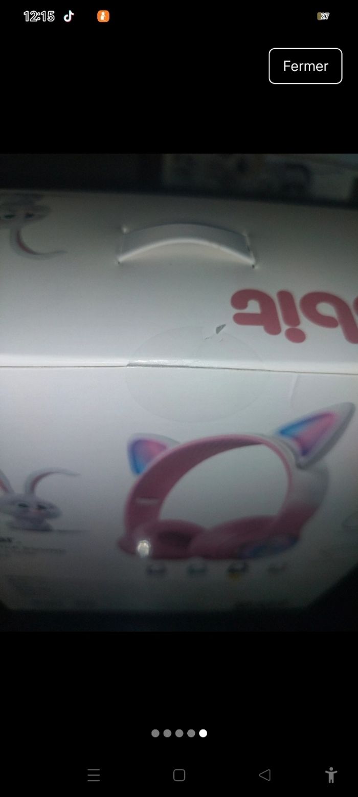 Casque audio led pour enfants - photo numéro 4