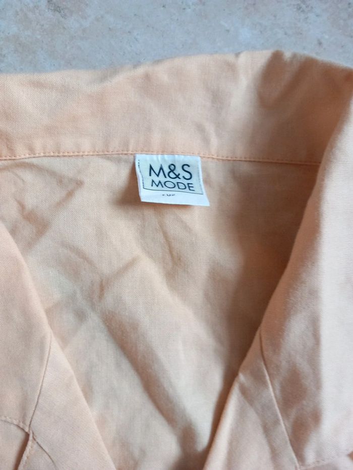 🎀chemise tunique coton polyester T44 M&S MODE - photo numéro 3