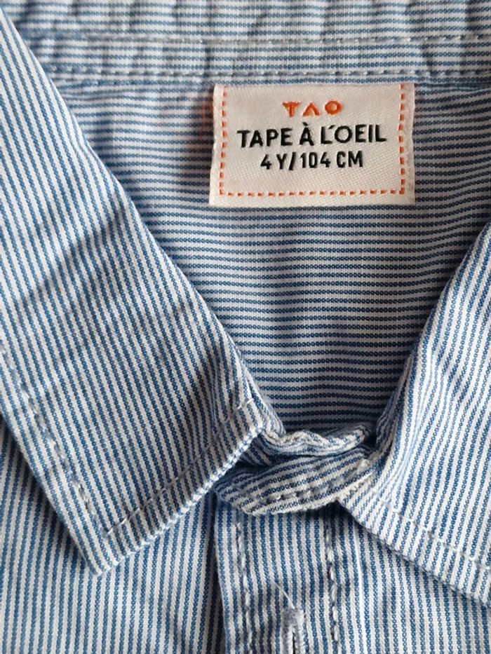 Chemise Tao garcon 4 ans - photo numéro 3