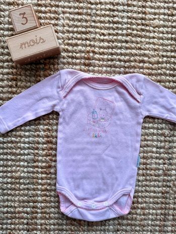 Body P’tit bisou 3mois / 60cm