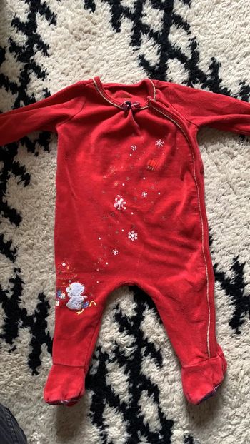 Pyjama noël 6 mois sergent-major