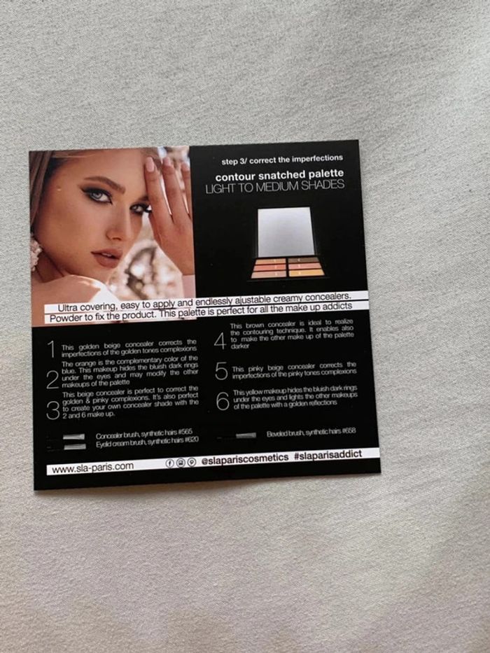 Palette contour snatched SLA – Teinte 20 - photo numéro 7