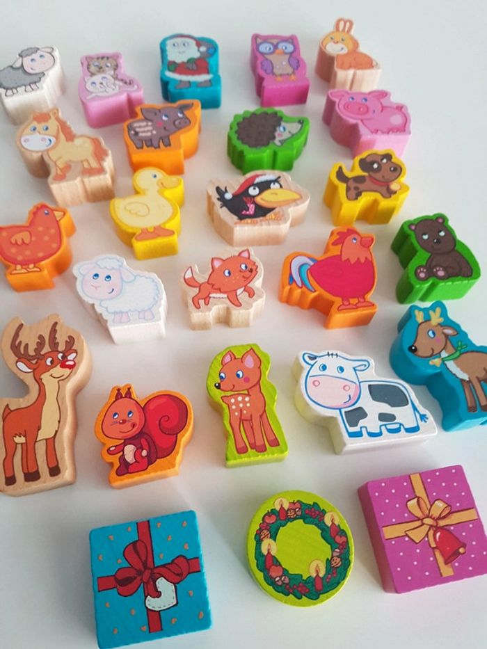 Haba figurines en bois et blocs de construction - photo numéro 3
