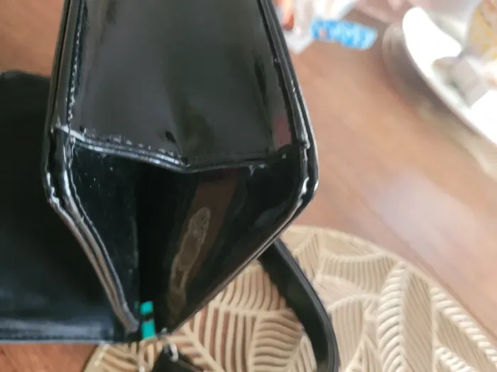 Sac à main en cuir vernis vintage - photo numéro 11