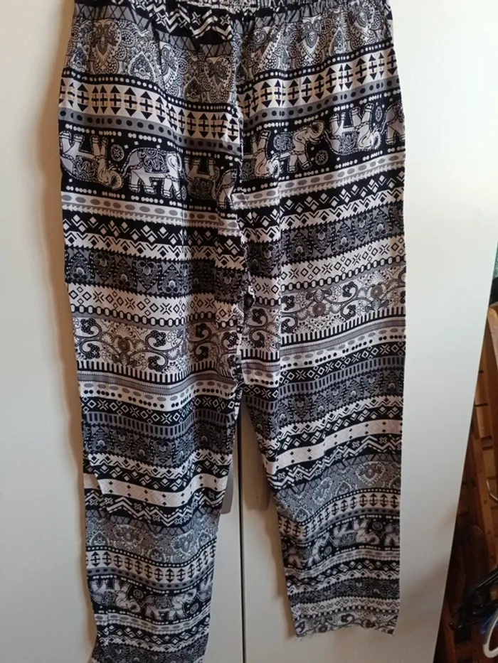 Pantalon fluide coton xxl - photo numéro 2