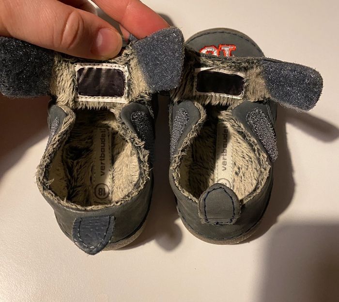 Chaussons / chaussures fourrés Vertbaudet pointure 18 - photo numéro 6