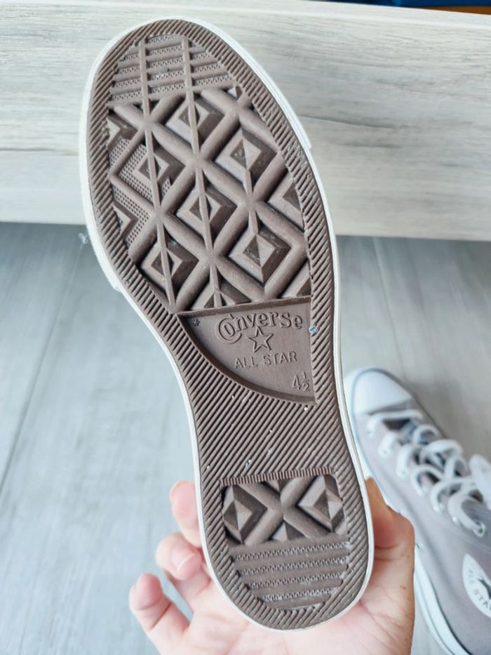 Converse plateforme beige - photo numéro 8