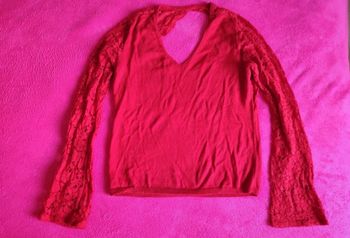 Pull dentelle