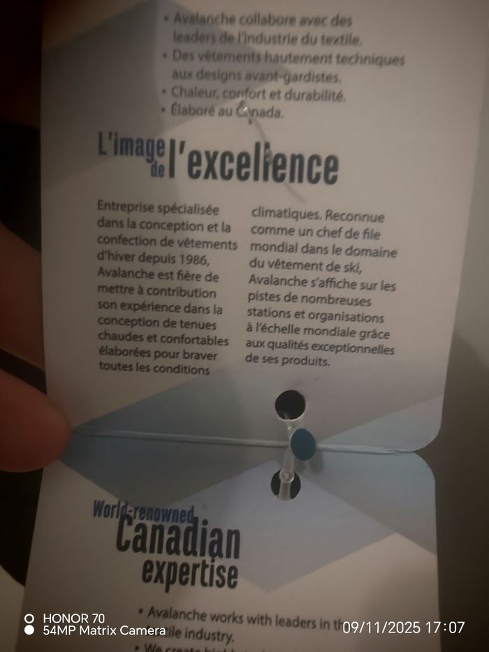 Oantalon thermique ski /randonnee - photo numéro 6