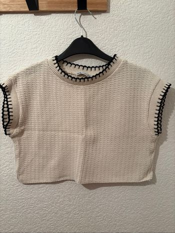 Top crochet Zara