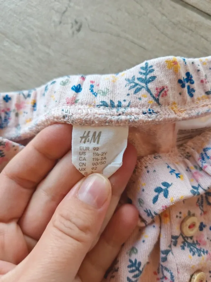 Ensemble jogging rose et débardeur moutarde 18/24 mois - photo numéro 3