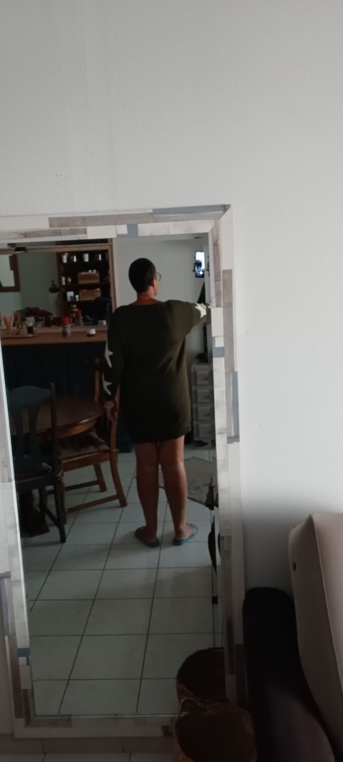 Très jolie robe pull courte femme T U - photo numéro 6