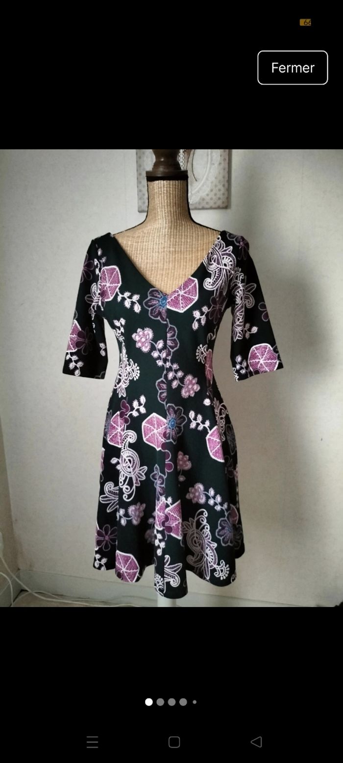 Robe patineuse chic