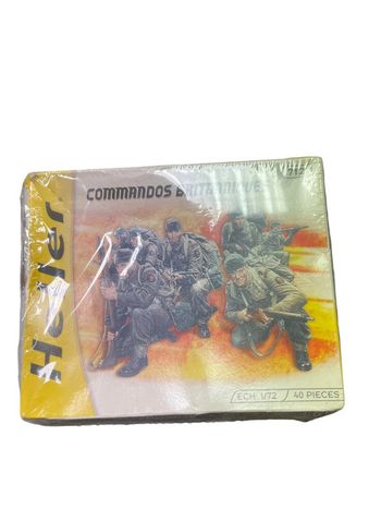 Maquette Heller 71211 soldat commandos britanniques 1/72 neuf