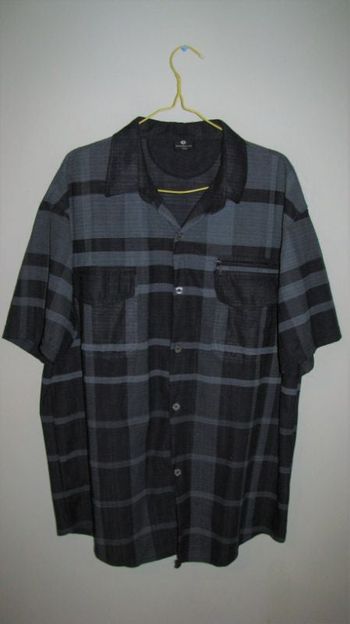chemisette noire et grise xxl