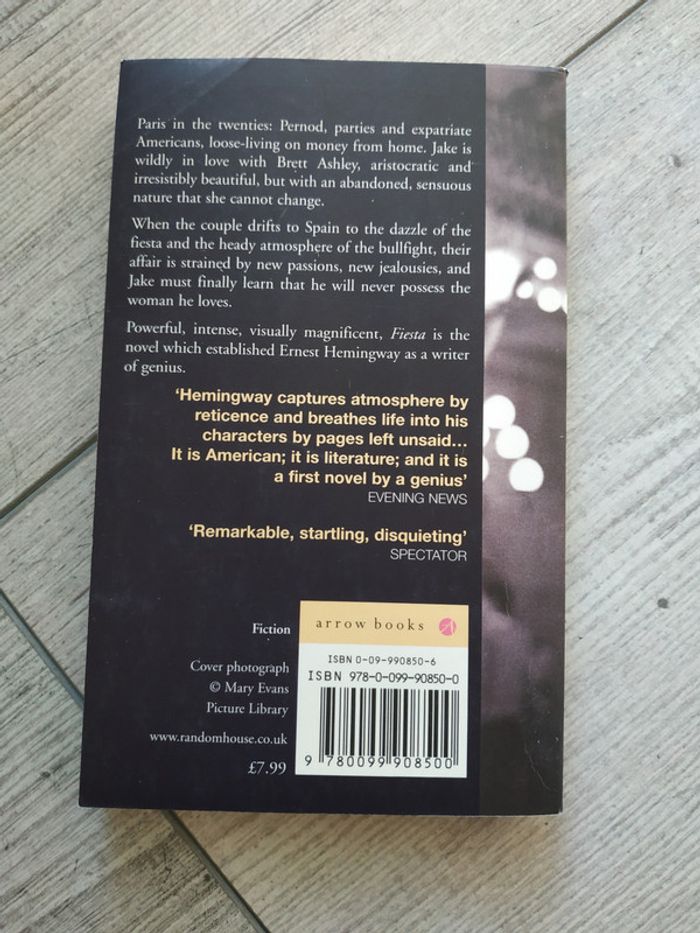 Livre Hemingway - photo numéro 2