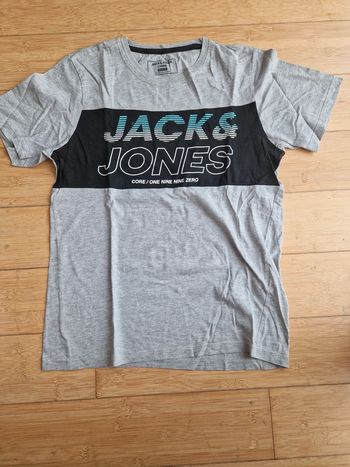 T-shirt homme gris Jack & Jones M