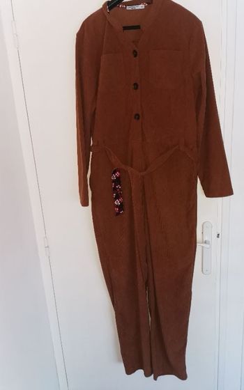 Combinaison effet velours