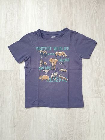 T-shirt bleu ardoise - Vertbaudet