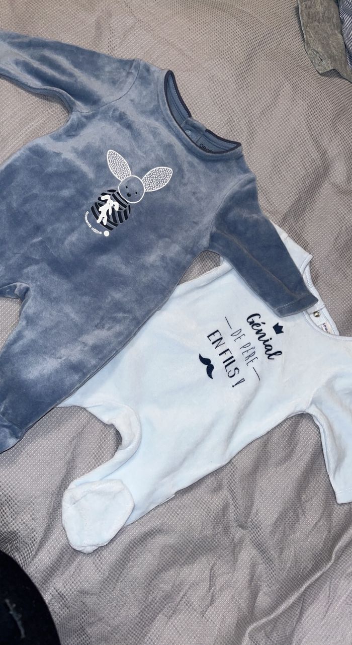 Lot pyjamas bébé garçon