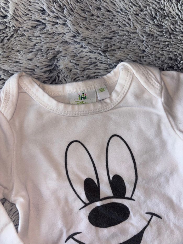 Bodie manches longues Smiley Mickey bébé - photo numéro 3