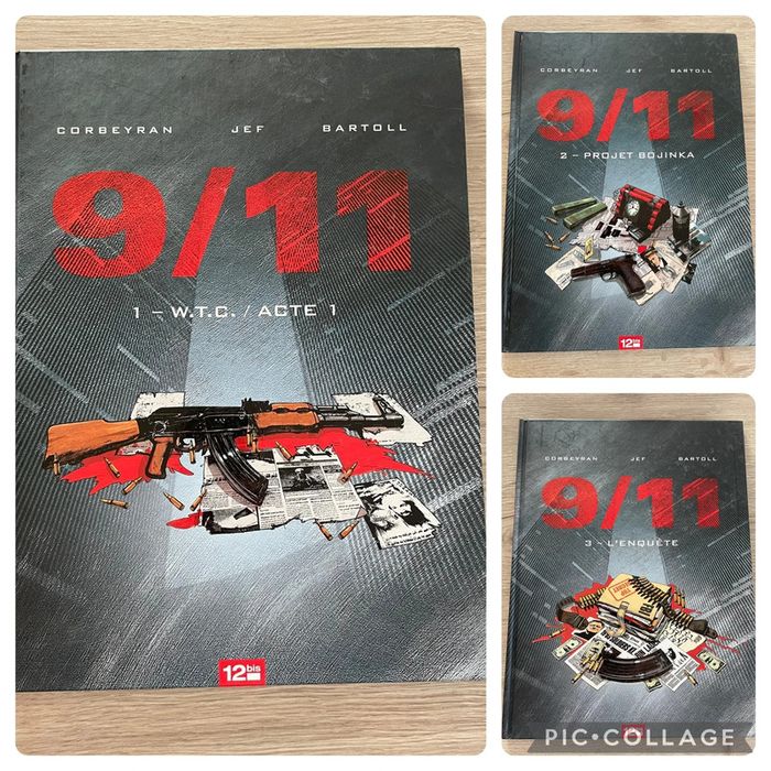 Bd 9/11, volumes 1-2-3 - neufs