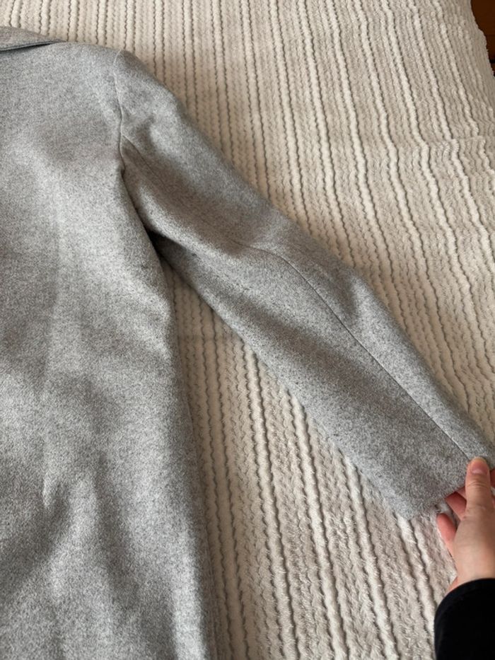 Manteau long gris / Taille 40 - photo numéro 10
