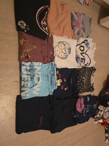 Lot de 12 T-shirt manche longue