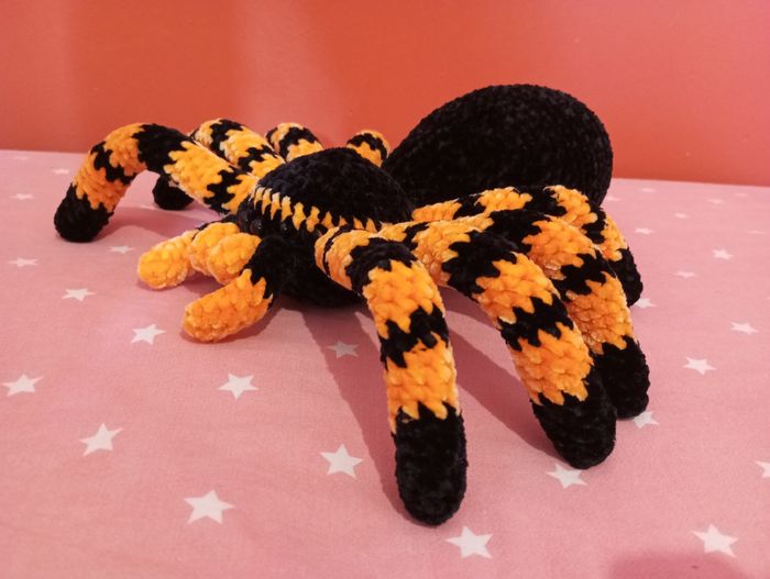 Halloween : araignée au crochet. - photo numéro 6