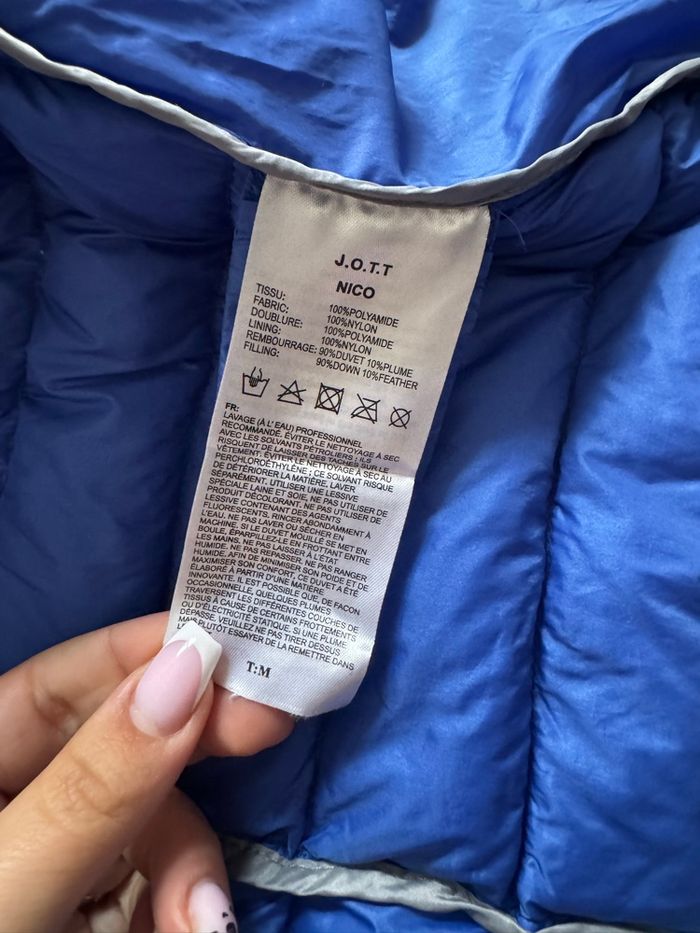 Doudoune jott bleu - photo numéro 2