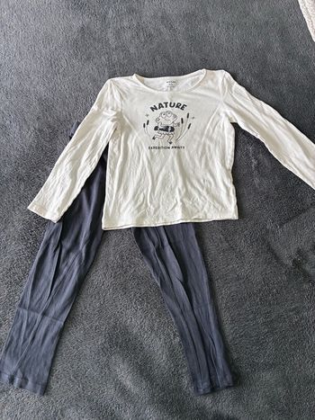 Pyjama manches longues deux pièces 