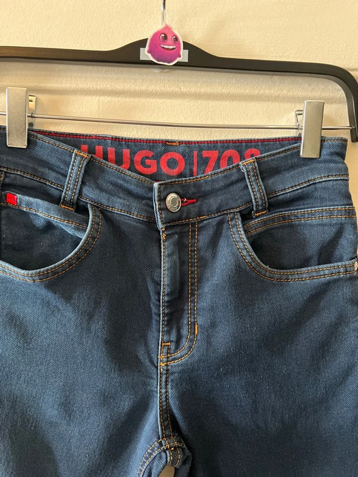 Jean 708 brut rinse wash 12 ans/XS - Hugo Boss - photo numéro 2