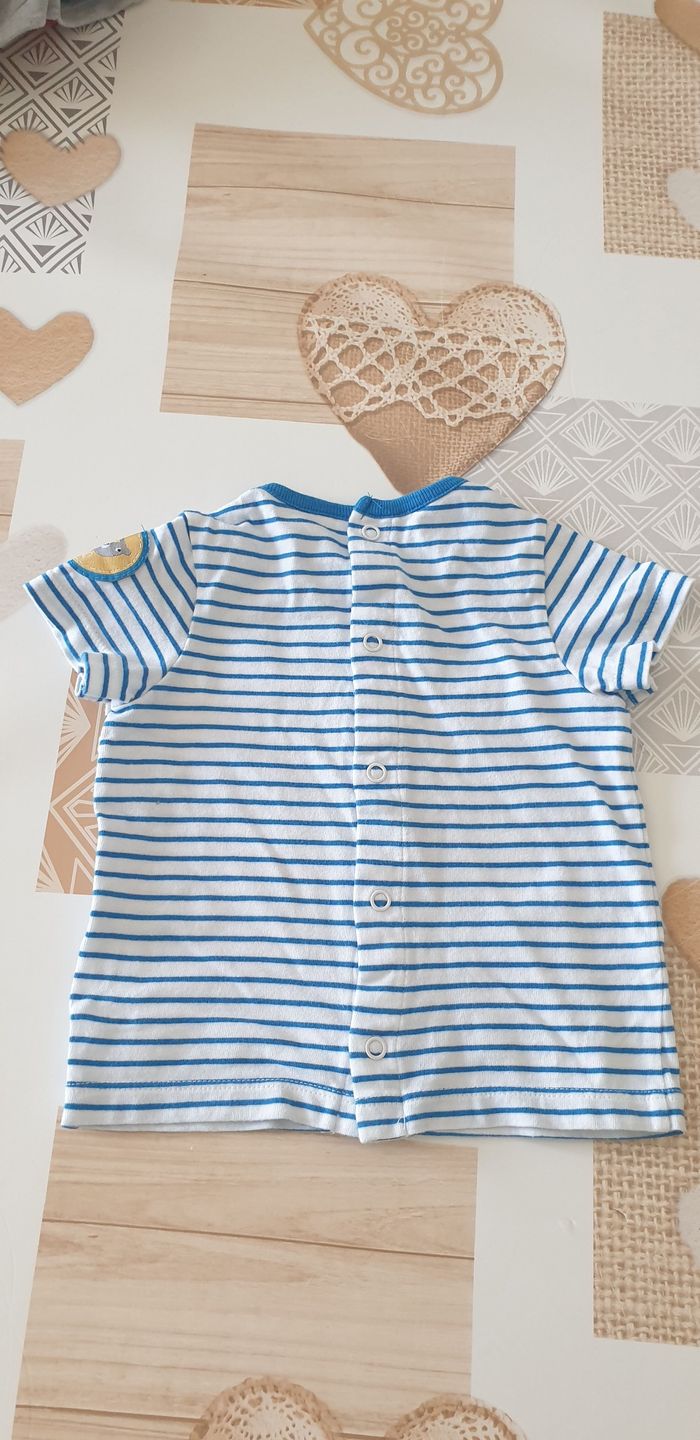 Ensemble salopette et t shirt - photo numéro 2