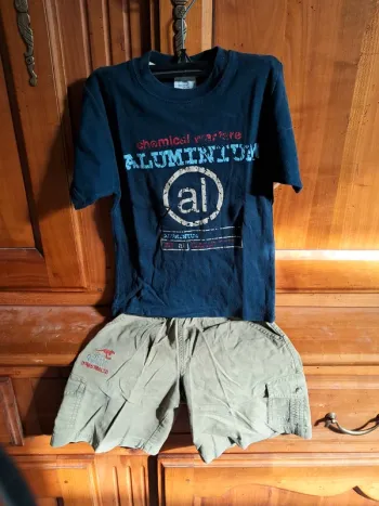 T shirt + short + polo